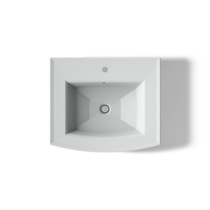 top view of product