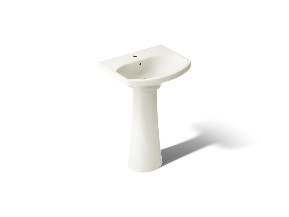 KOHLER K-2362-1 Cimarron 22-3/4" rectangular pedestal bathroom sink