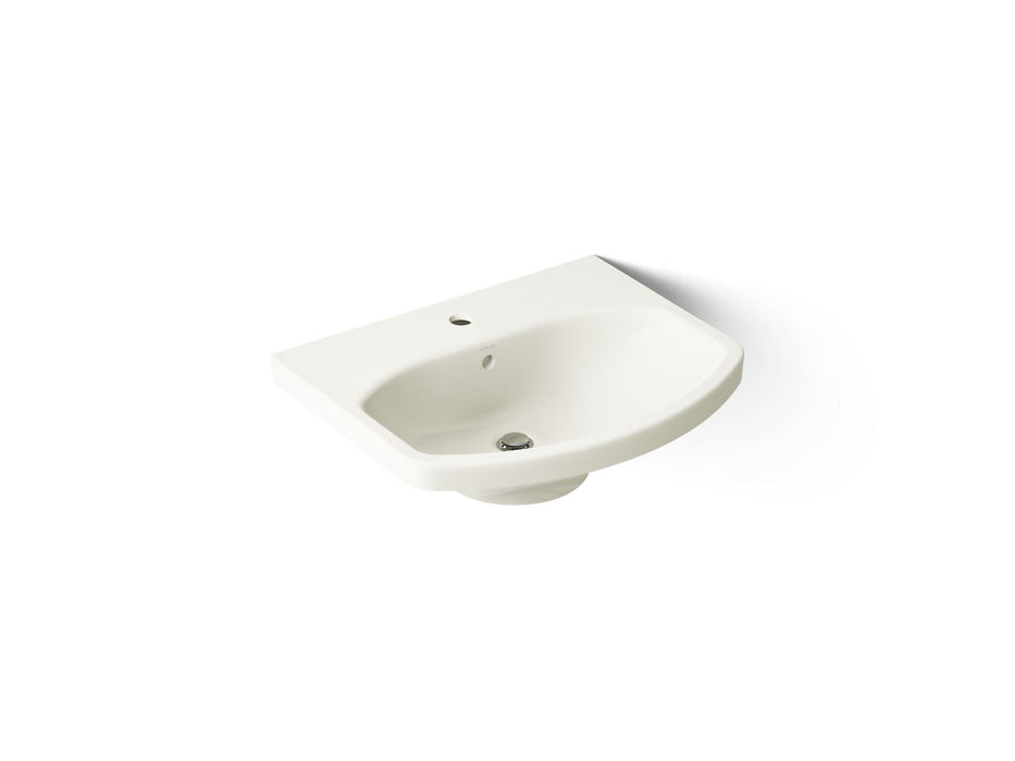 KOHLER K-2363-1 Cimarron 22-3/4" rectangular pedestal bathroom sink