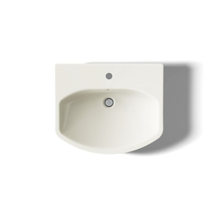 KOHLER K-2363-1 Cimarron 22-3/4" rectangular pedestal bathroom sink
