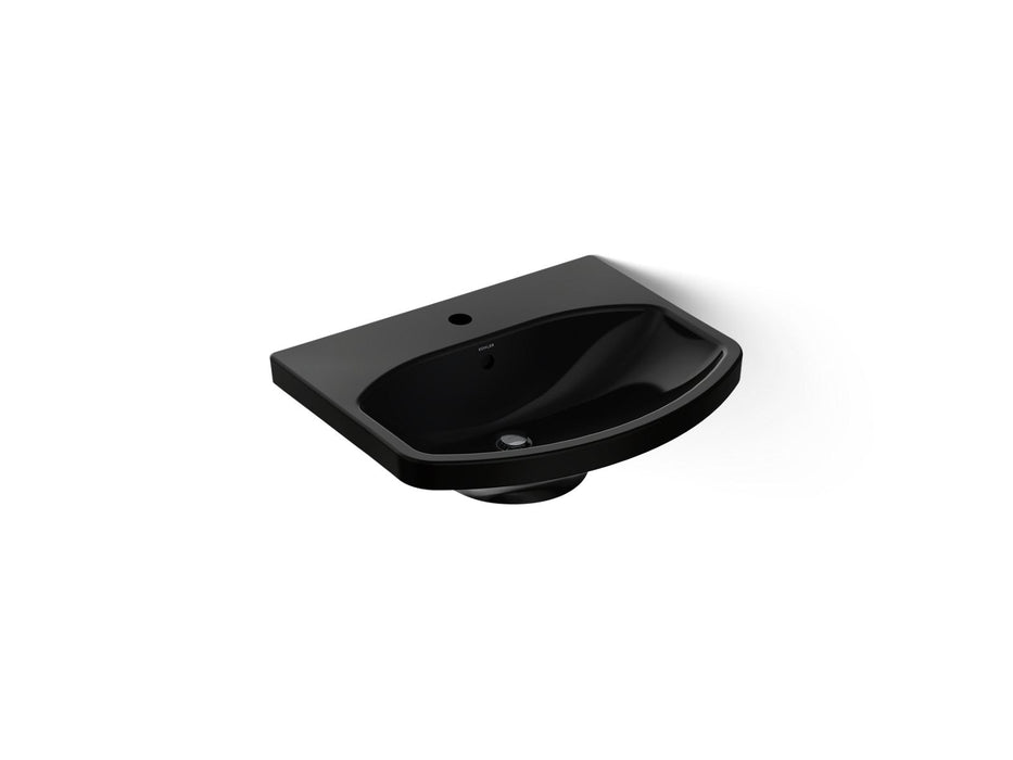 KOHLER K-2363-1 Cimarron 22-3/4" rectangular pedestal bathroom sink
