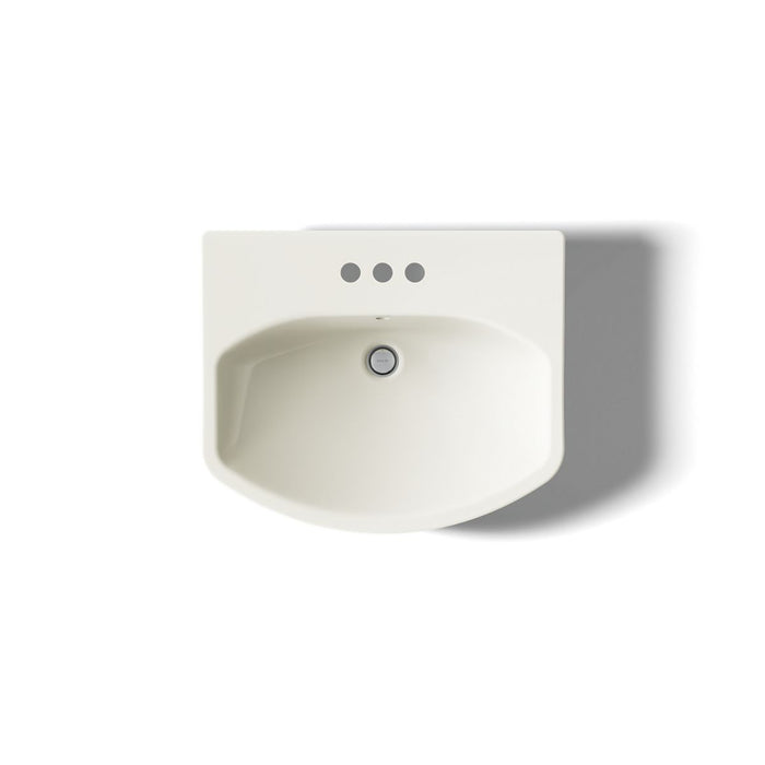 KOHLER K-2363-4 Cimarron 22-3/4" rectangular pedestal bathroom sink