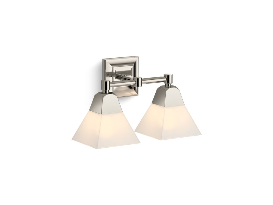 KOHLER K-23687-BA02 Memoirs Two-light sconce