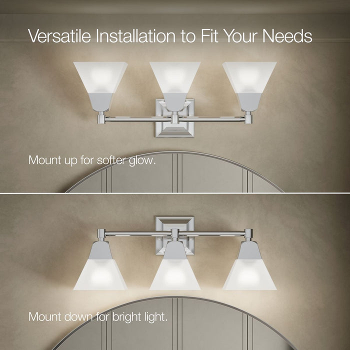3/4 view of product with dimensions