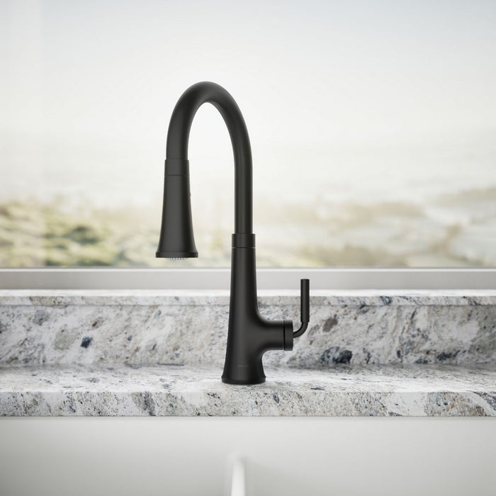 KOHLER K-23764 Tone Pull-down kitchen sink faucet with three-function sprayhead