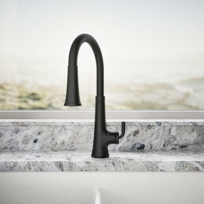 KOHLER K-23766 Tone Touchless pull-down kitchen sink faucet with three-function sprayhead