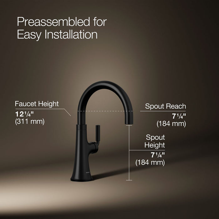 KOHLER K-23767 Tone Single-handle bar sink faucet