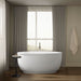 KOHLER K-24002-0 K-24002 Sunstruck 60" x 34" Freestanding Bath with Fluted Shroud, white - view 5