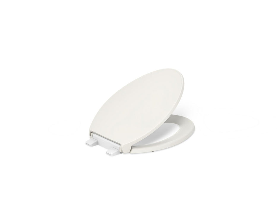 KOHLER K-24495-A Border ReadyLatch Quiet-Close elongated toilet seat with antimicrobial agent