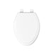 KOHLER K-24764-RL Rutledge Nightlight ReadyLatch Quiet-Close elongated toilet seat, white - view 2