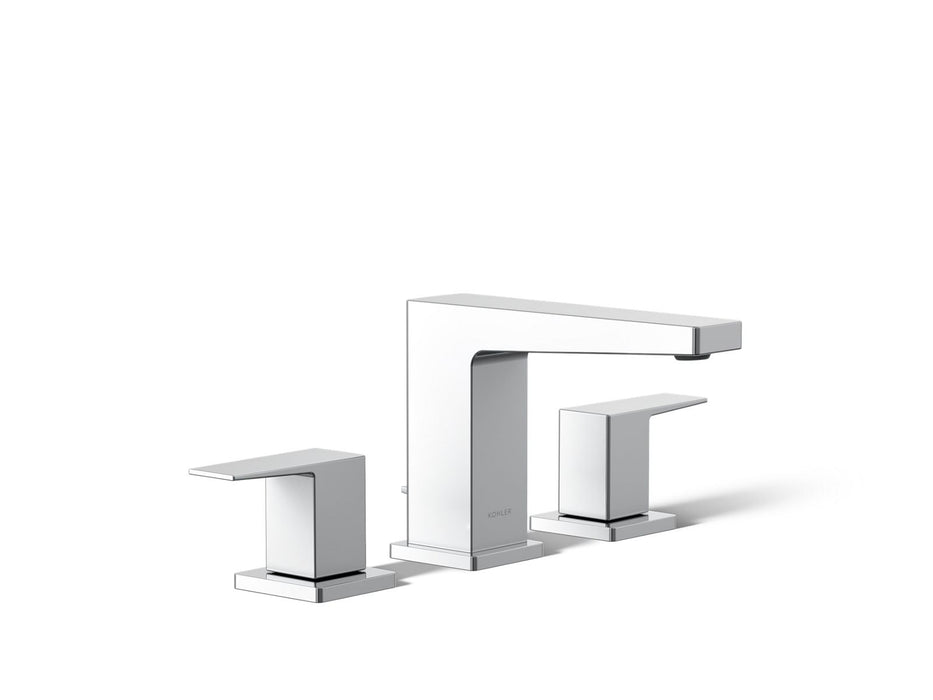 KOHLER K-24857-4 Honesty Widespread bathroom sink faucet, 0.5 gpm