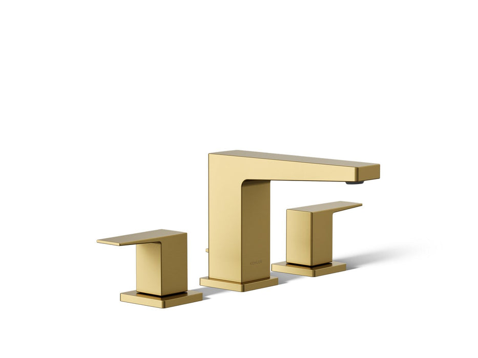 KOHLER K-24857-4 Honesty Widespread bathroom sink faucet, 0.5 gpm