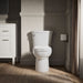 KOHLER K-25087-0 K-25087 Kingston Two-piece Elongated Toilet, 1.28 GPF, white - view 5