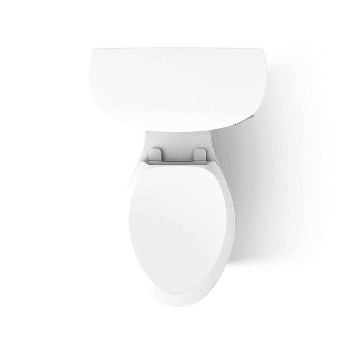 KOHLER K-25087-SSTR Kingston Two-piece elongated toilet, 1.28 gpf