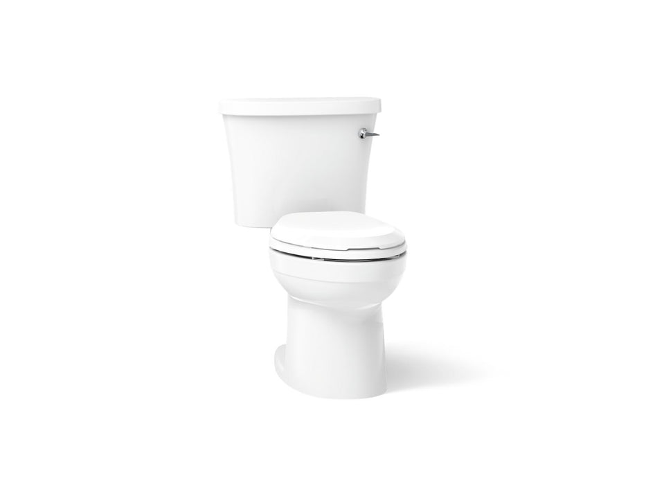 KOHLER K-25087-TR Kingston Two-piece elongated toilet, 1.28 gpf