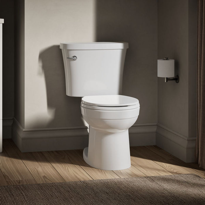KOHLER K-25096-0 K-25096 Kingston Round-front Toilet Bowl, white - view 3