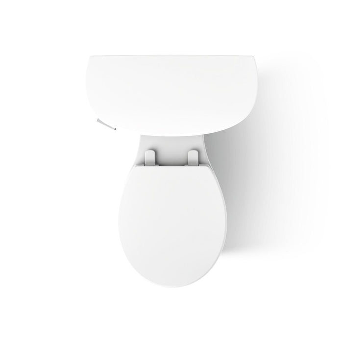 KOHLER K-25097-SS Kingston Two-piece round-front toilet, 1.28 gpf