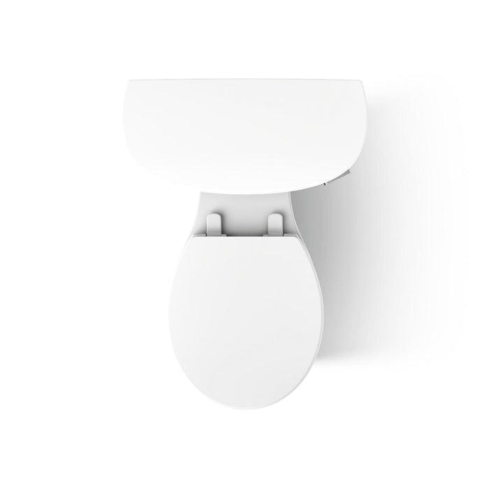 KOHLER K-25097-SSRA Kingston Two-piece round-front toilet, 1.28 gpf