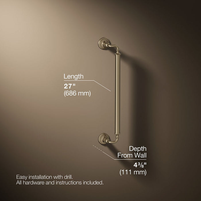3/4 view of product with dimensions