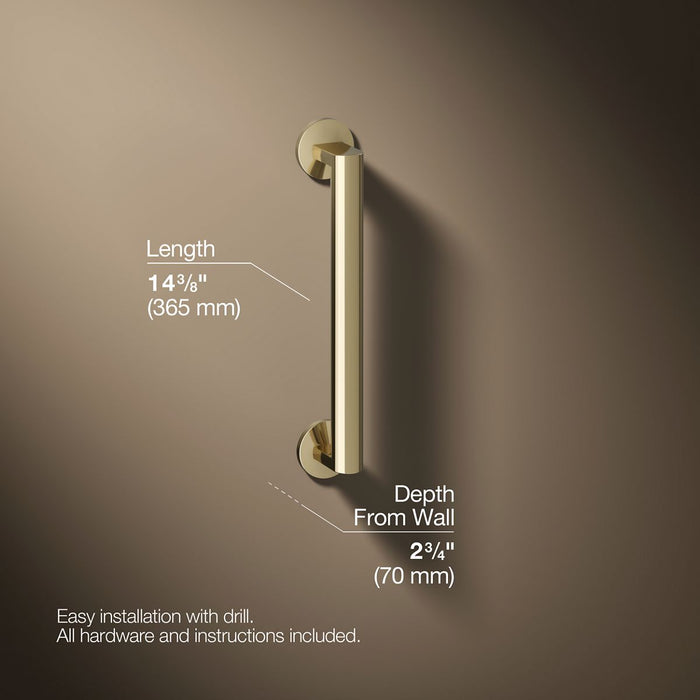 3/4 view of product with dimensions