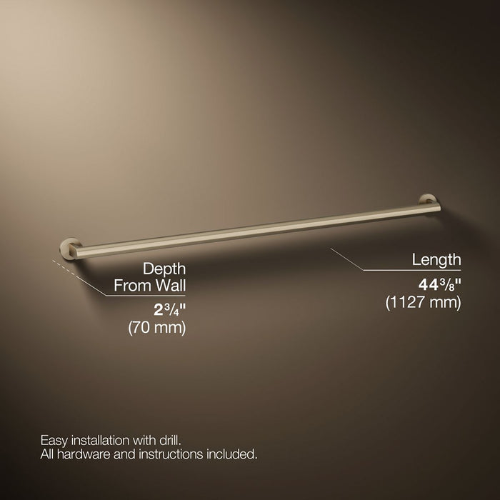 3/4 view of product with dimensions