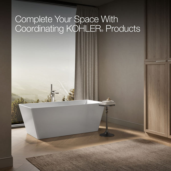 KOHLER K-25164-0 K-25164 Evok 66" x 30" Freestanding Bath
