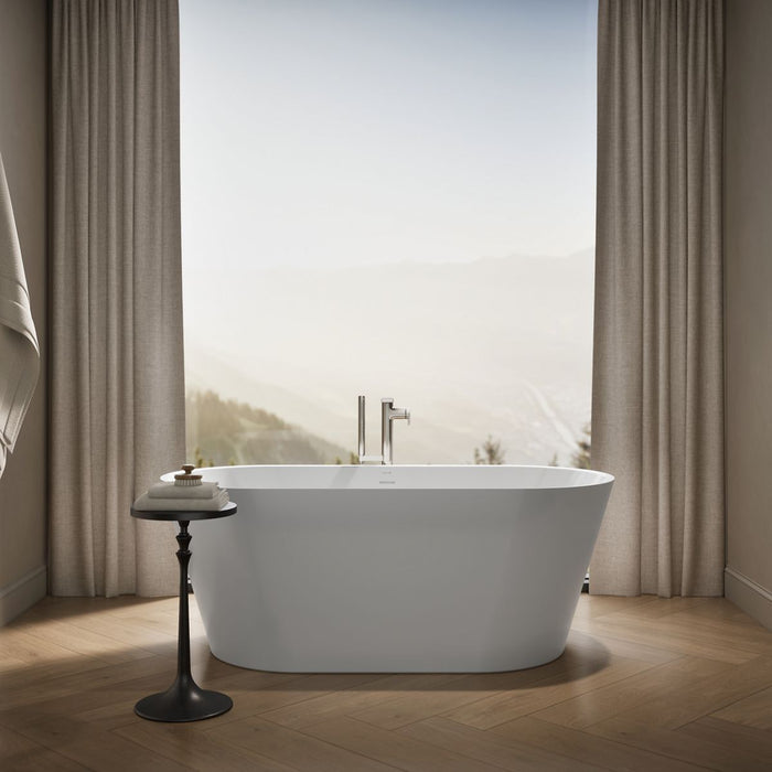 KOHLER K-25165-0 K-25165 Evok 66" x 30" Freestanding Bath