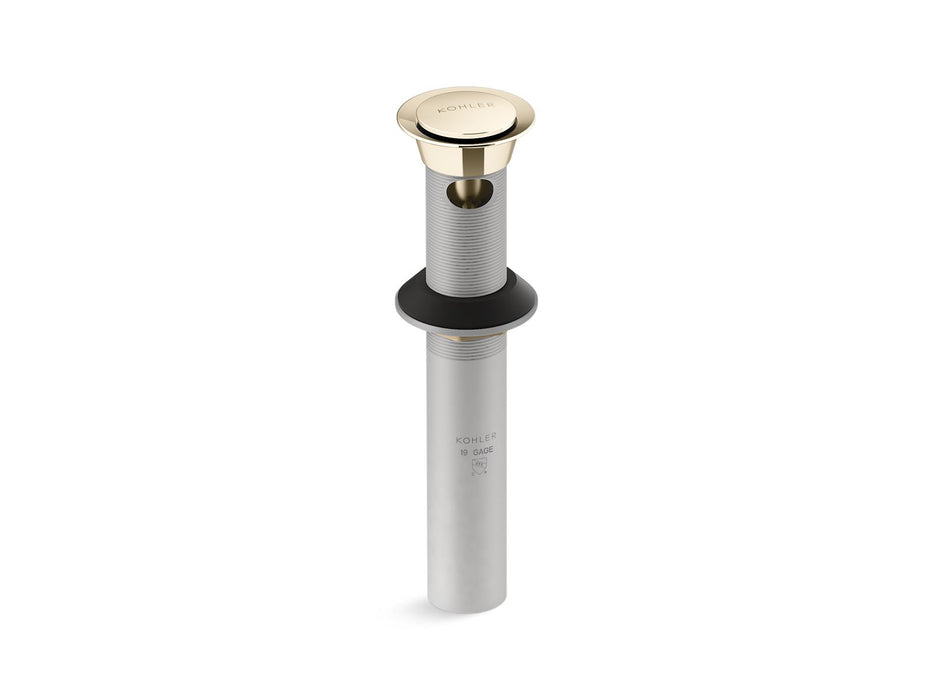 Kohler Clicker drain with overflow