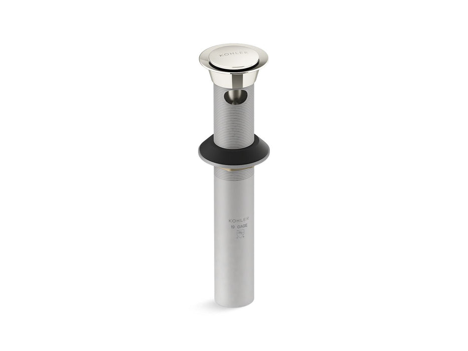 Kohler Clicker drain with overflow