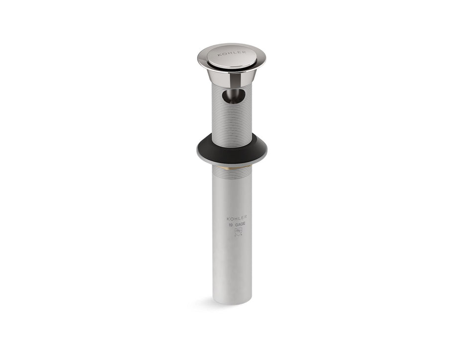 Kohler Clicker drain with overflow