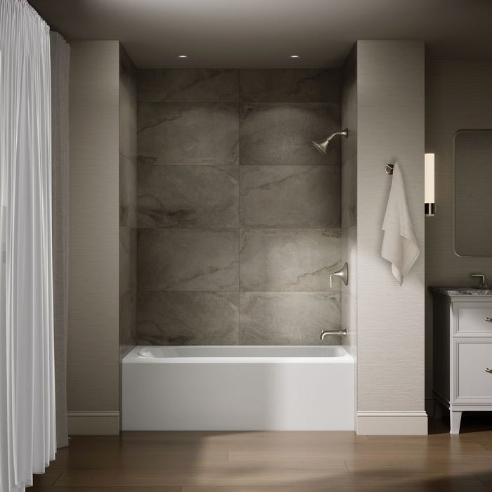 KOHLER K-25830-RA Avec 60" x 30" alcove bath, right drain