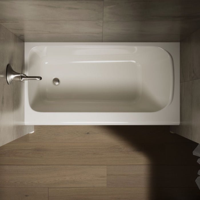 KOHLER K-25831-LA Avec 60" x 32" alcove bath, left drain