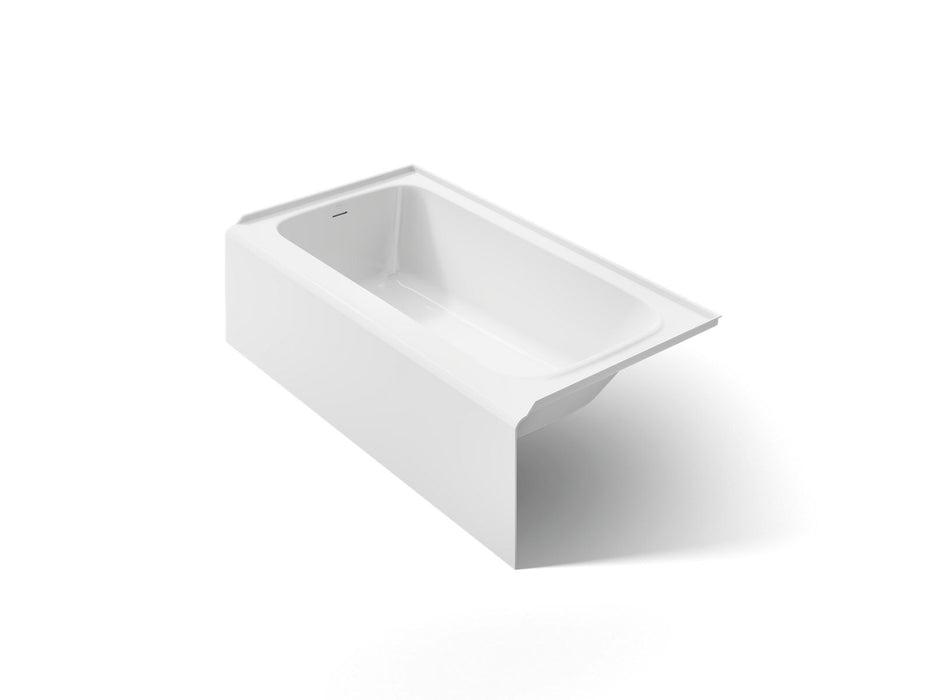 KOHLER K-25831-LA Avec 60" x 32" alcove bath, left drain
