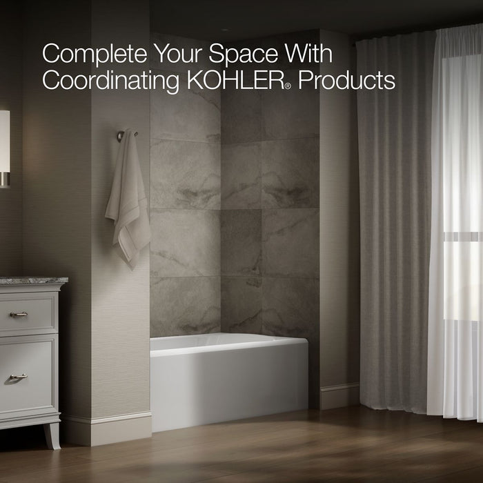 KOHLER K-25831-LA Avec 60" x 32" alcove bath, left drain