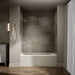 KOHLER K-25832-LA Avec 60" x 36" alcove bath, left drain, biscuit - view 4
