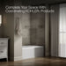 KOHLER K-25832-LA Avec 60" x 36" alcove bath, left drain, white - view 3