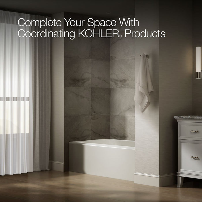 KOHLER K-25832-RA Avec 60" x 36" alcove bath, right drain