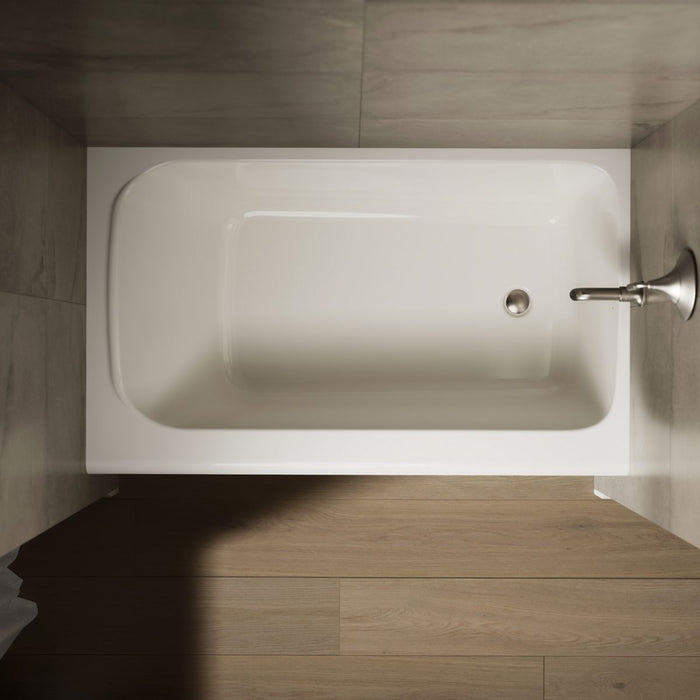 KOHLER K-25832-RA Avec 60" x 36" alcove bath, right drain