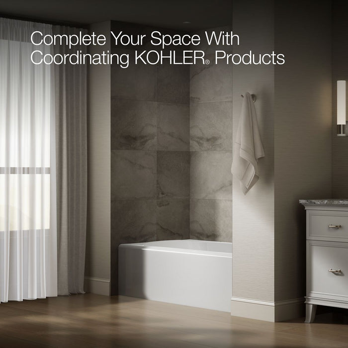 KOHLER K-25832-RA Avec 60" x 36" alcove bath, right drain