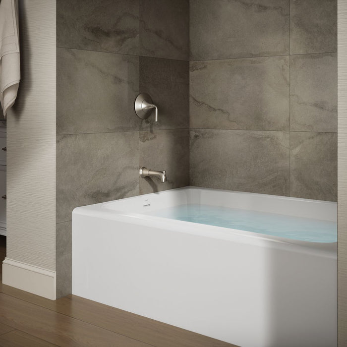 KOHLER K-25833-LA Avec 60" x 42" alcove bath, left drain, white - view 5