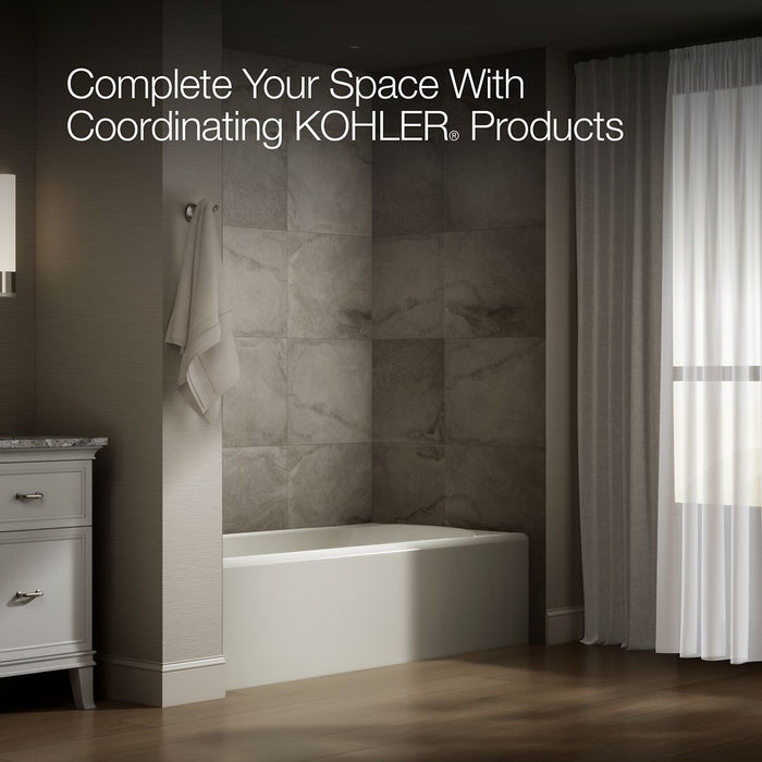 KOHLER K-25834-LA Avec 72" x 36" alcove bath, left drain