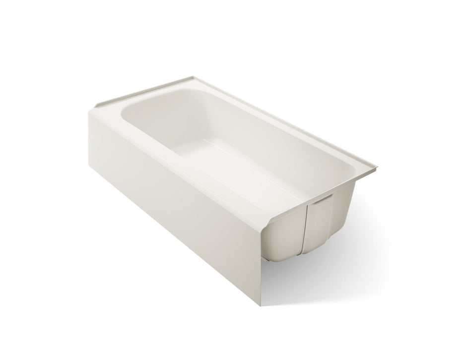 KOHLER K-25834-RA Avec 72" x 36" alcove bath, right drain, biscuit