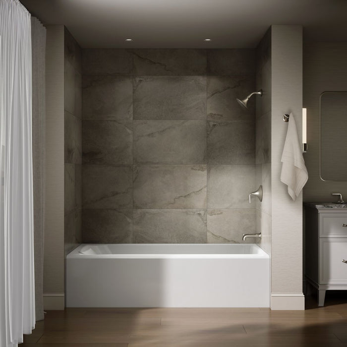 KOHLER K-25834-RA Avec 72" x 36" alcove bath, right drain, white - view 4