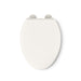 KOHLER K-25875 Hyten Elevated Quiet-Close elongated toilet seat, biscuit - view 2