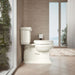KOHLER K-25875 Hyten Elevated Quiet-Close elongated toilet seat, biscuit - view 3