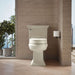 KOHLER K-25875 Hyten Elevated Quiet-Close elongated toilet seat, biscuit - view 4
