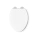 KOHLER K-25875 Hyten Elevated Quiet-Close elongated toilet seat, white - view 2