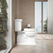 KOHLER K-25875 Hyten Elevated Quiet-Close elongated toilet seat, white - view 3