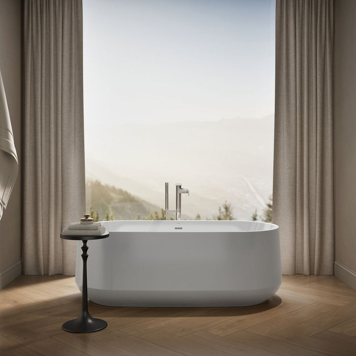 KOHLER K-25985-0 K-25985 Ceric 65-1/4" x 31-1/4" Freestanding Bath, white - view 3