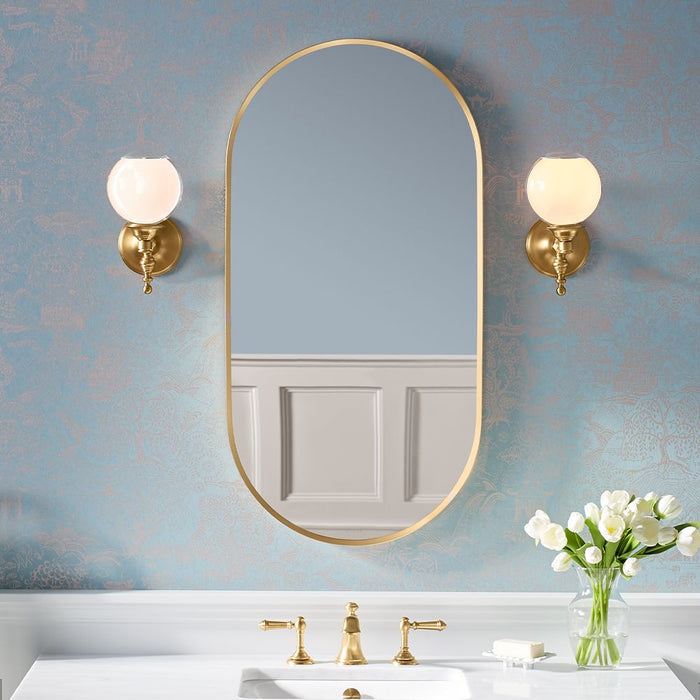 KOHLER K-26051 Essential 20" x 40" capsule framed mirror